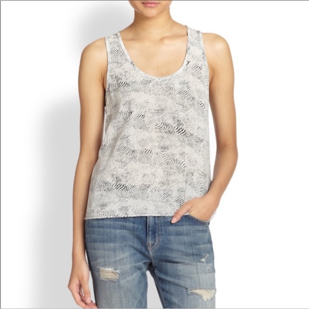 Joie Keylen Silk Tank Top Women’s Sz‎ Medium